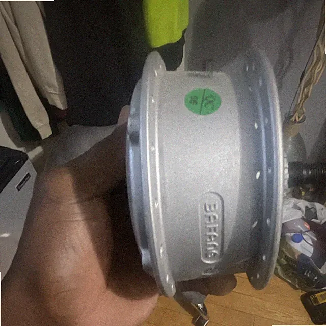 BAFANG G060.250.R 36V 250W Silver Aluminum E-Bike Hub Motor w/ Cable